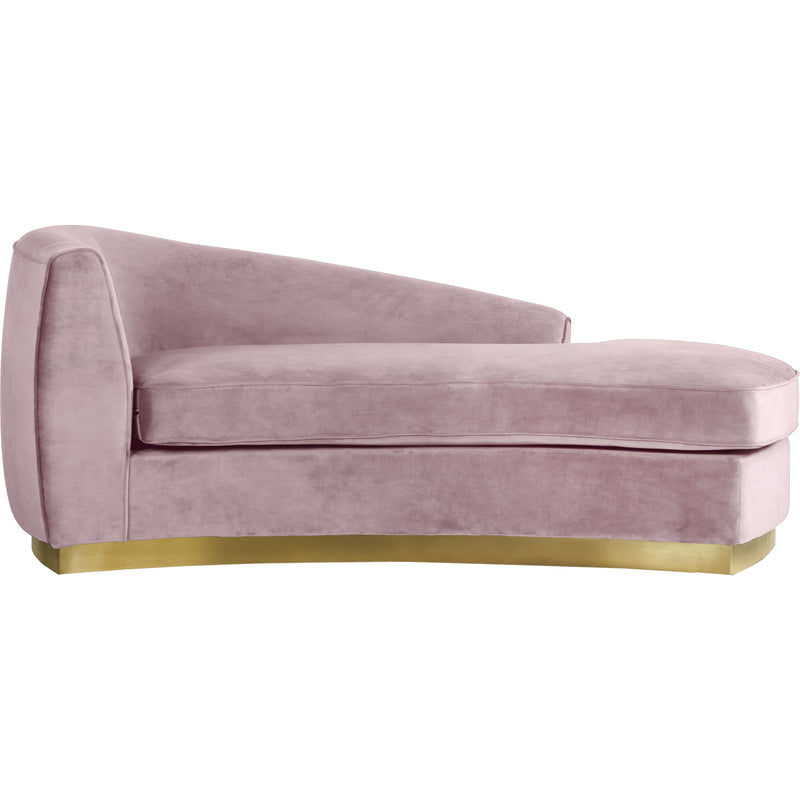 Meridian Julian Fabric Chaise 620Pink-Chaise IMAGE 1