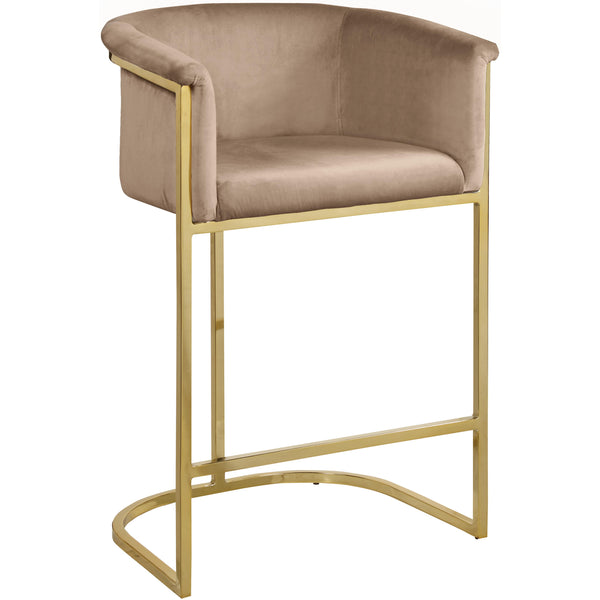 Meridian Donatella Counter Height Stool 700Beige-C IMAGE 1