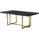 Meridian Elle Dining Table with Pedestal Base 739-T IMAGE 1