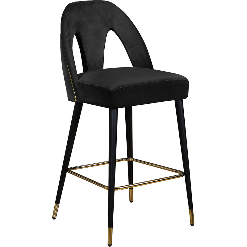 Meridian Akoya Counter Height Stool 795Black-C IMAGE 1