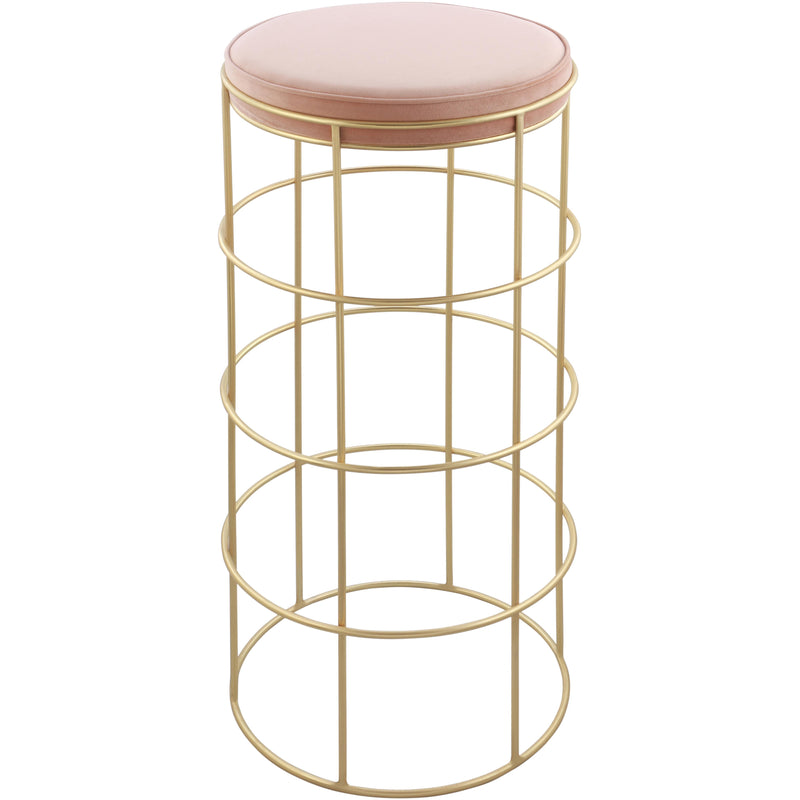 Meridian Rebar Pub Height Stool 941Pink-C IMAGE 1