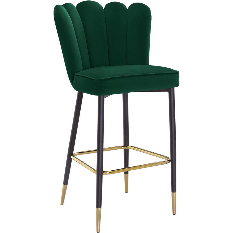 Meridian Lily Pub Height Stool 961Green-C IMAGE 1
