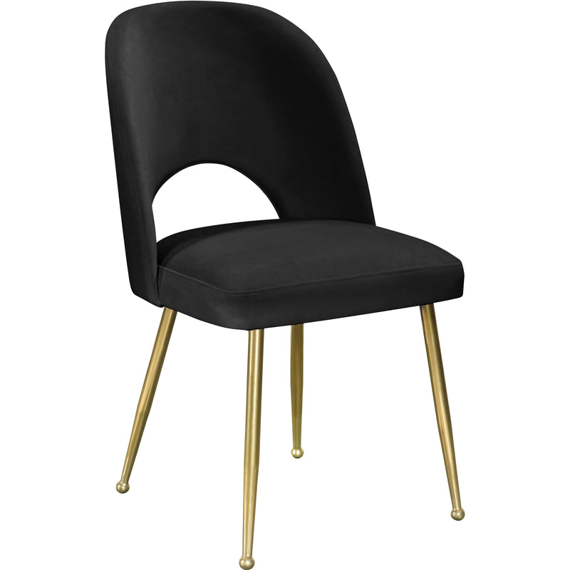 Meridian Logan Dining Chair 990Black-C IMAGE 1