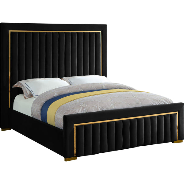 Meridian Dolce King Upholstered Platform Bed DolceBlack-K IMAGE 1