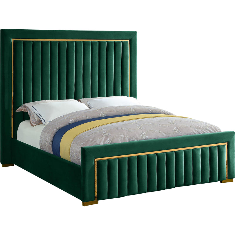Meridian Dolce King Upholstered Platform Bed DolceGreen-K IMAGE 1