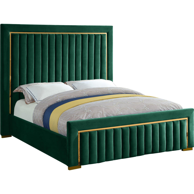 Meridian Dolce Queen Upholstered Platform Bed DolceGreen-Q IMAGE 1