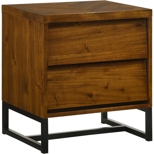 Meridian Reed 2-Drawer Nightstand Reed-NS IMAGE 1