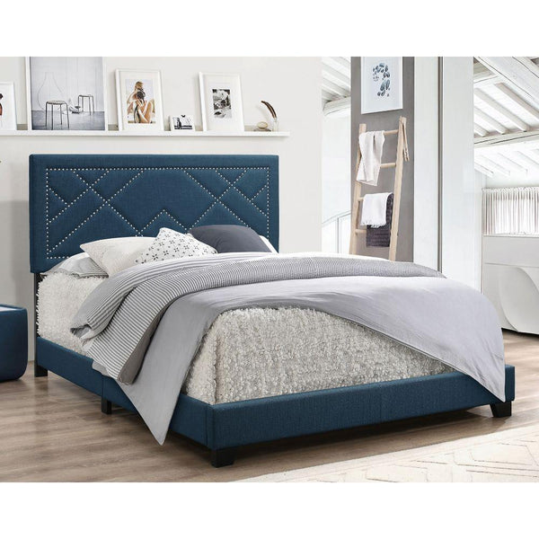 Acme Furniture Ishiko King Upholstered Panel Bed 20857EK IMAGE 1