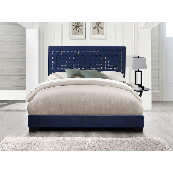Acme Furniture Ishiko III Queen Upholstered Panel Bed 21640Q IMAGE 1