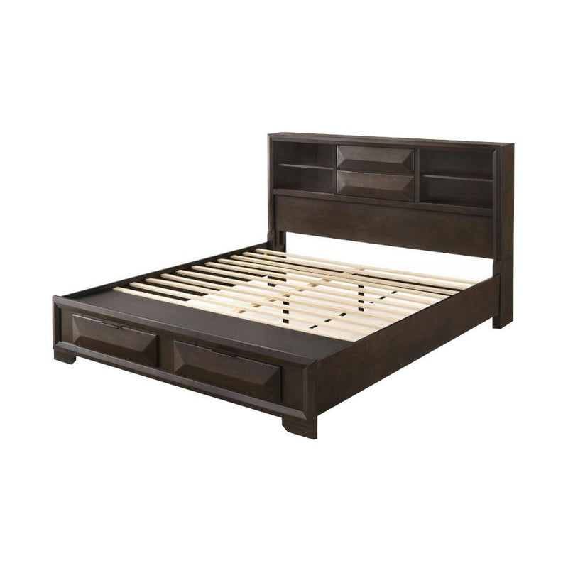 Acme Furniture Merveille King Bookcase Bed with Storage 22867EK IMAGE 5