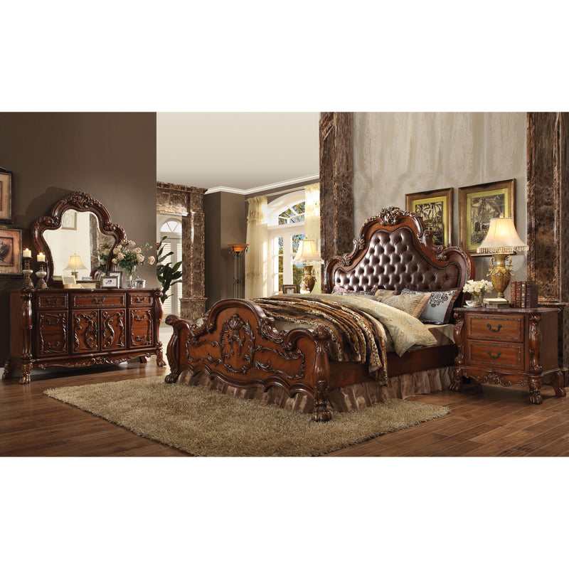 Acme Furniture Dresden California King Upholstered Panel Bed 23134CK IMAGE 3