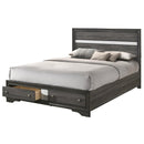 Acme Furniture Naima King Platform Bed with Storage 25967EK IMAGE 3