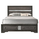 Acme Furniture Naima Queen Platform Bed with Storage 25970Q IMAGE 4