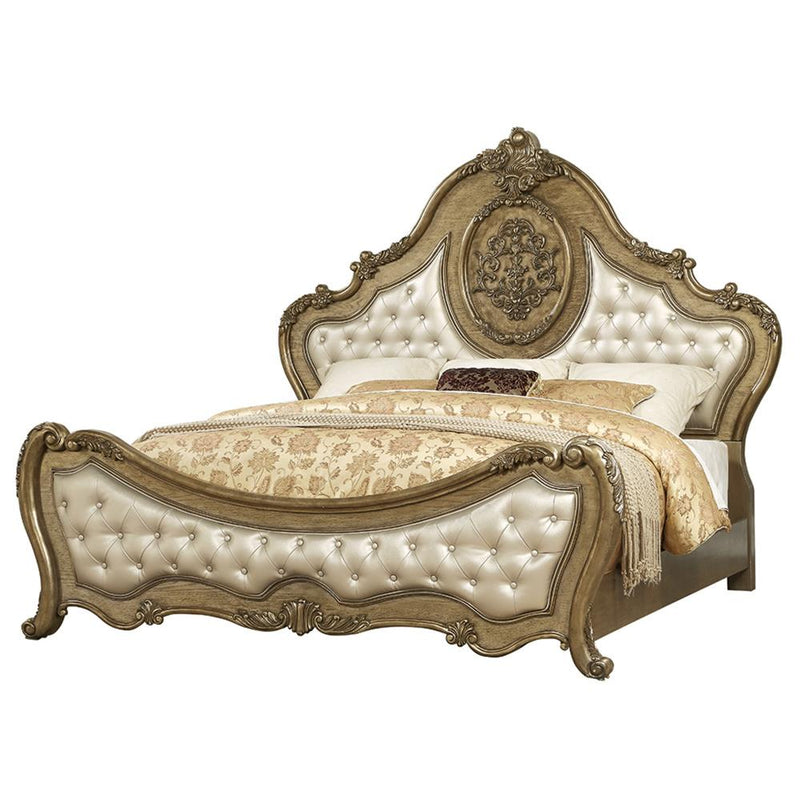 Acme Furniture Ragenardus King Upholstered Panel Bed 26307EK IMAGE 2