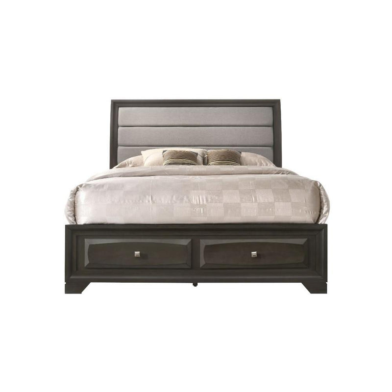 Acme Furniture Soteris King Panel Bed with Storage 26537EK IMAGE 1