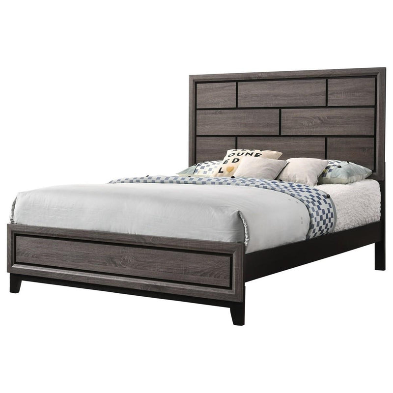 Acme Furniture Valdemar Queen Panel Bed 27050Q IMAGE 2