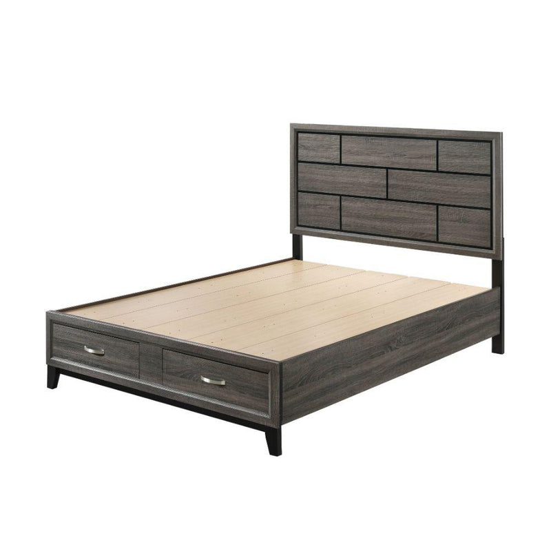Acme Furniture Valdemar Queen Panel Bed 27060Q IMAGE 2