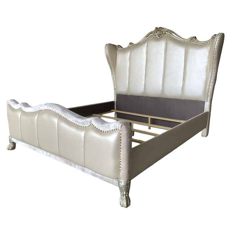 Acme Furniture Dresden II California King Upholstered Panel Bed 27814CK IMAGE 2