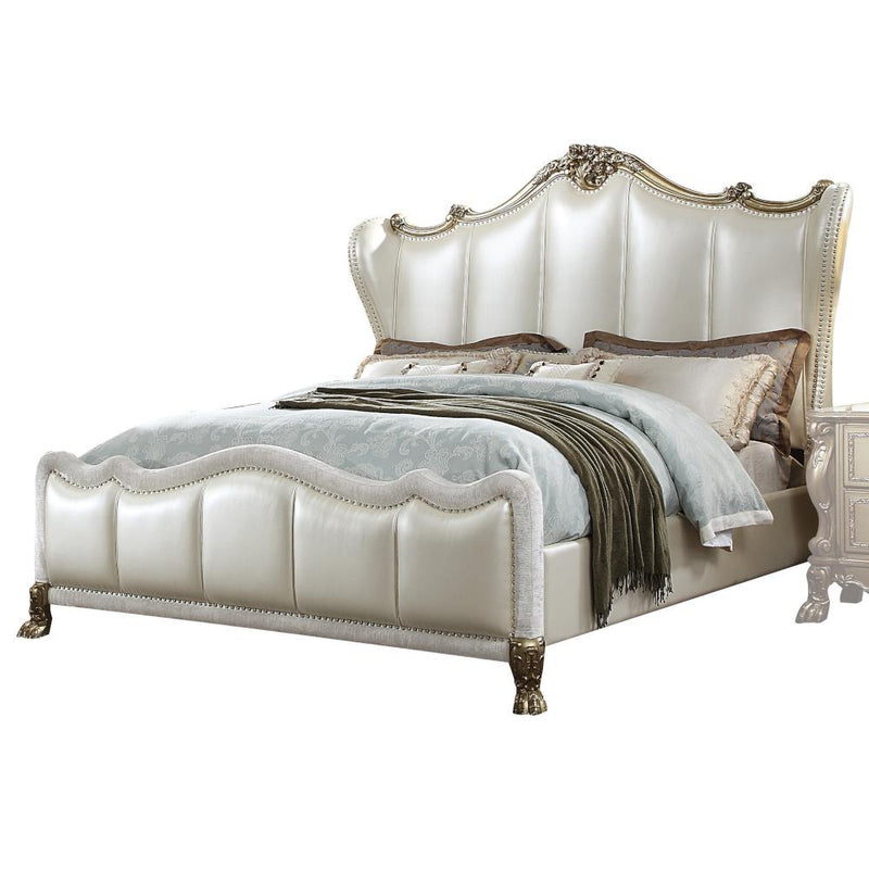Acme Furniture Dresden II California King Upholstered Panel Bed 27814CK IMAGE 3