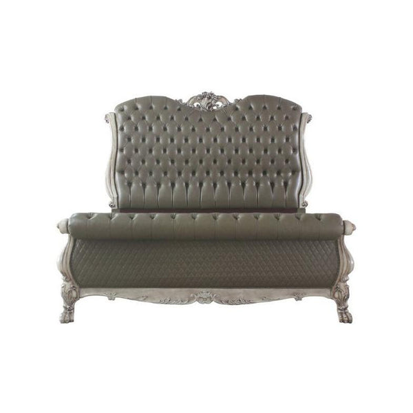 Acme Furniture Dresden California King Upholstered Sleigh Bed 28184CK IMAGE 1