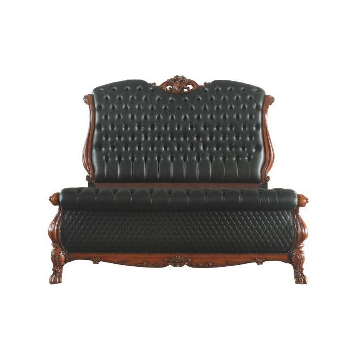 Acme Furniture Dresden King Upholstered Sleigh Bed 28227EK IMAGE 1