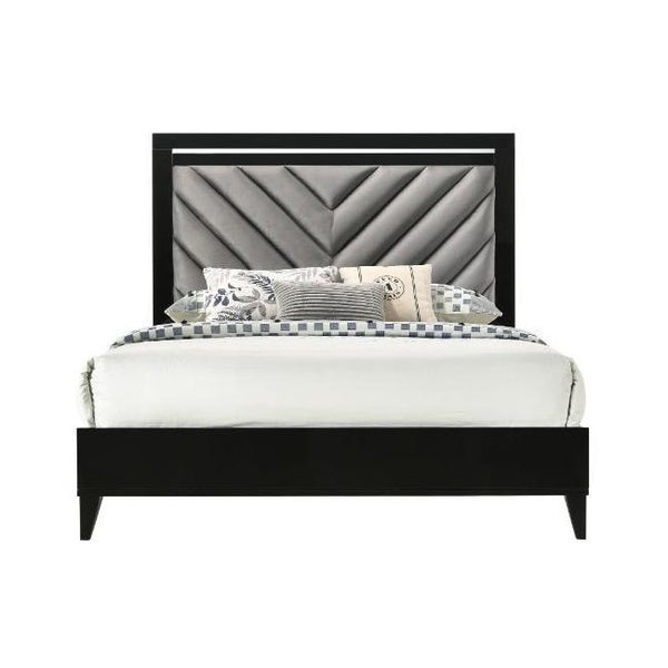 Acme Furniture Queen Upholstered Panel Bed 27410Q IMAGE 1
