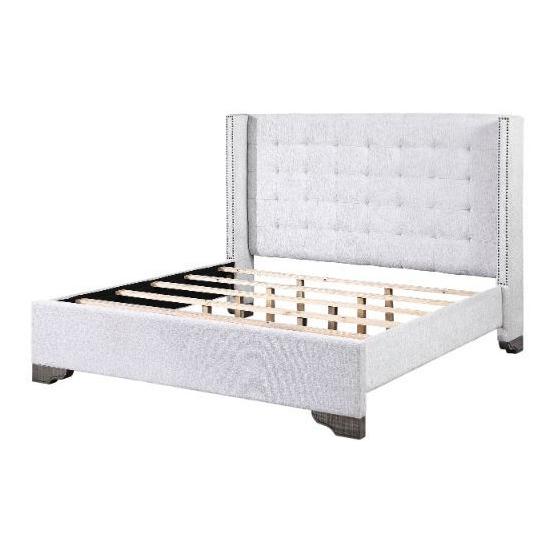 Acme Furniture King Upholstered Panel Bed 27697EK IMAGE 2