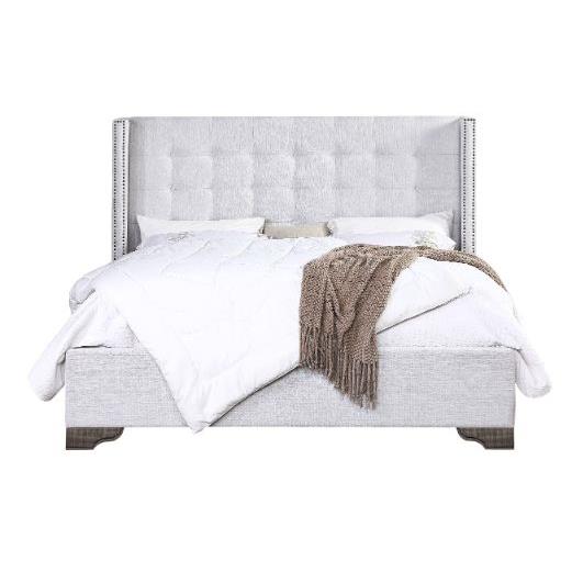 Acme Furniture King Upholstered Panel Bed 27697EK IMAGE 2