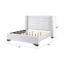 Acme Furniture Queen Upholstered Panel Bed 27700Q IMAGE 2