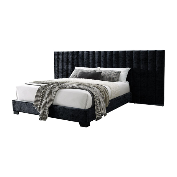 Acme Furniture King Upholstered Panel Bed 27757EK IMAGE 1