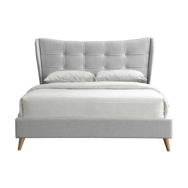 Acme Furniture Duran Queen Upholstered Panel Bed 28960Q IMAGE 1