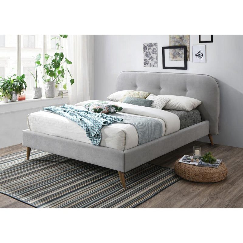 Acme Furniture Graves King Upholstered Panel Bed 28977EK IMAGE 3