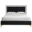 Acme Furniture Rowan King Upholstered Panel Bed 28987EK IMAGE 3