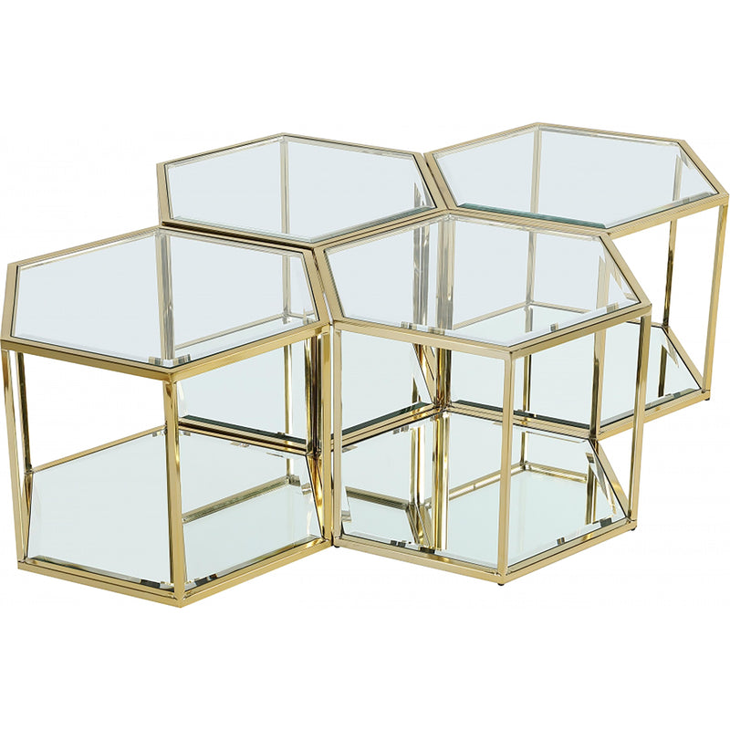 Meridian Sei Coffee Table 205-CT-4PC IMAGE 1