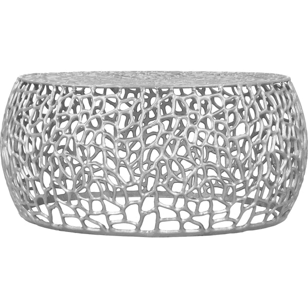 Meridian Priya Coffee Table 224Silver-C IMAGE 1
