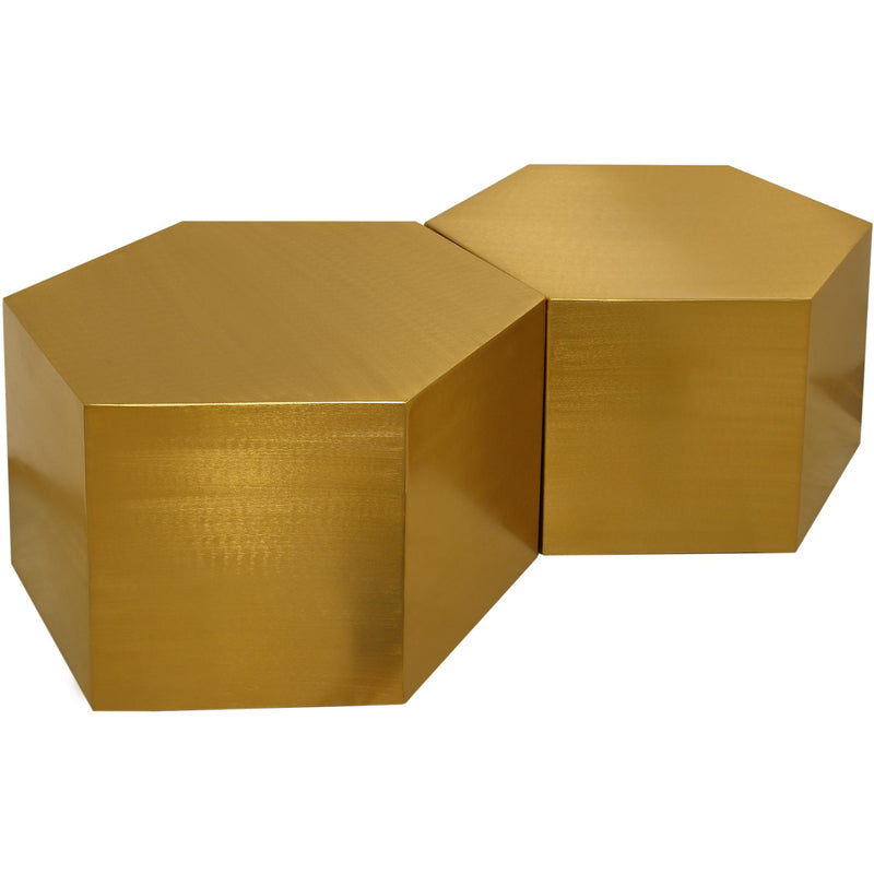 Meridian Hexagon Coffee Table 292-CT-2PC IMAGE 1