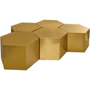 Meridian Hexagon Coffee Table 292-CT-5PC IMAGE 1