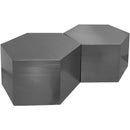 Meridian Hexagon Coffee Table 293-CT-2PC IMAGE 1