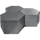 Meridian Hexagon Coffee Table 293-CT-3PC IMAGE 1