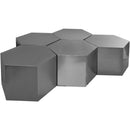 Meridian Hexagon Coffee Table 293-CT-5PC IMAGE 1