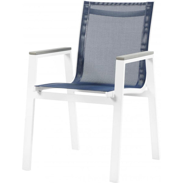 Meridian Outdoor Seating Dining Chairs 366Navy-AC IMAGE 1