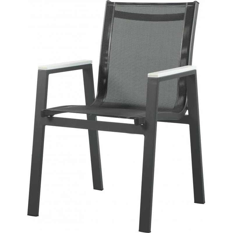 Meridian Outdoor Seating Dining Chairs 367Black-AC IMAGE 1