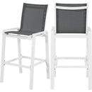 Meridian Outdoor Seating Stools 386Grey-C IMAGE 1