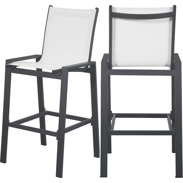 Meridian Outdoor Seating Stools 387White-C IMAGE 1