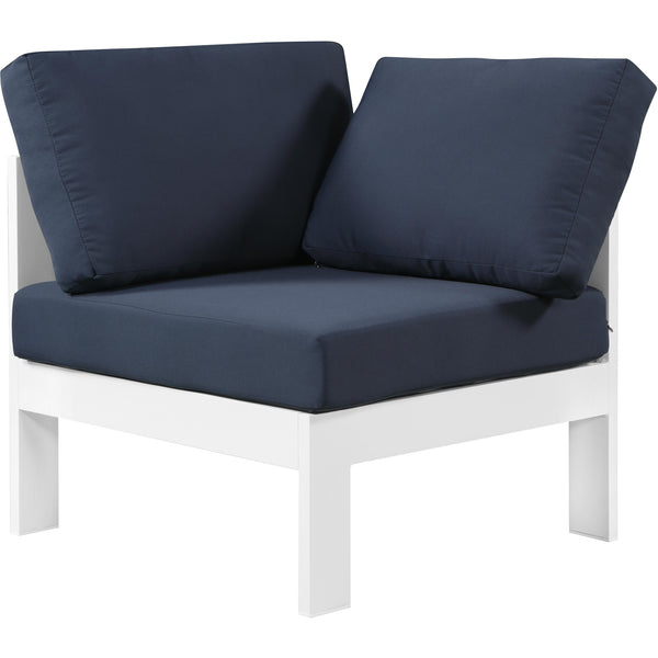 Meridian Outdoor Seating Chairs 375Navy-Corner IMAGE 1