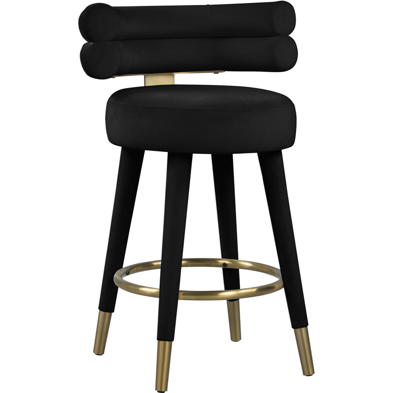 Meridian Fitzroy Counter Height Stool 798Black-C IMAGE 1