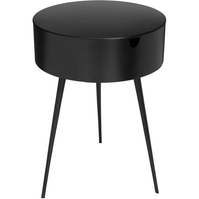 Meridian Bali 1-Drawer Nightstand 835Black IMAGE 1
