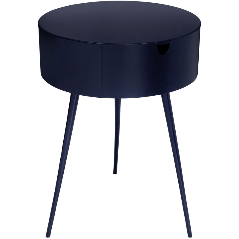Meridian Bali 1-Drawer Nightstand 835Navy IMAGE 1