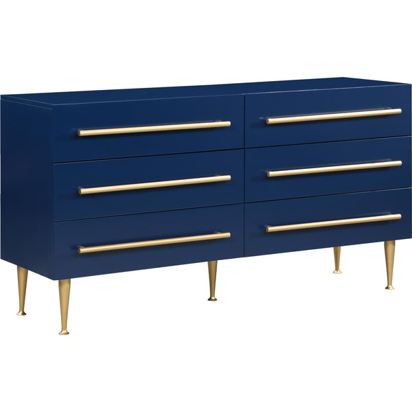 Meridian Marisol 6-Drawer Dresser 844Navy-D IMAGE 1