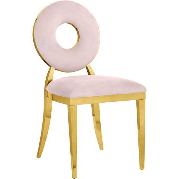 Meridian Carousel Dining Chair 858Pink-C IMAGE 1